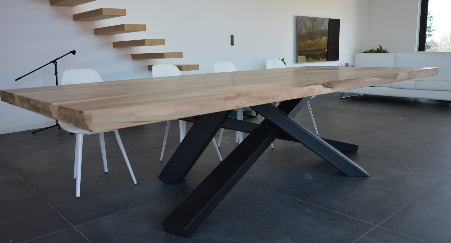 Grande table sur mesure